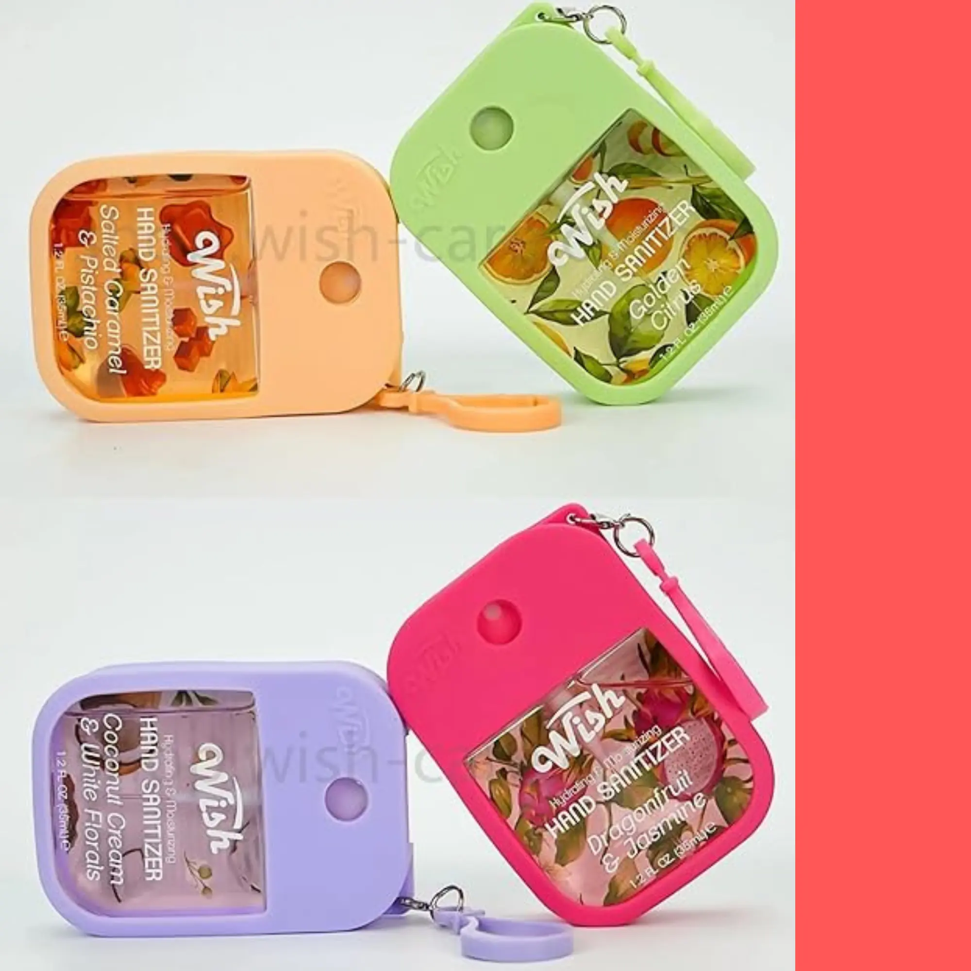 Wish Hand Sanitizer Spray – Travel Size • Hydrating & Refreshing • Variety Scents • Portable 1.2oz/35ml