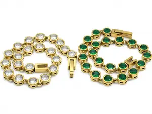 Round Tennis Bracelet