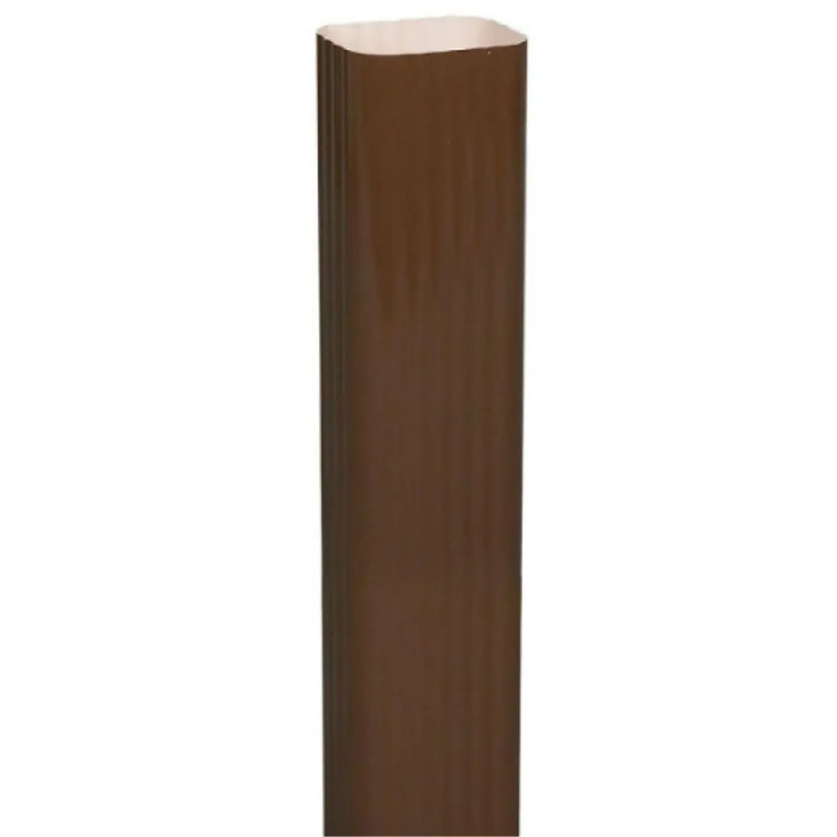 212 MAIN Rust-Free Aluminum Gutter Downspout Extension, 3x4x15 in Brown, Spectra Gutter Systems Component for Outdoor Sailing Water Sports Use