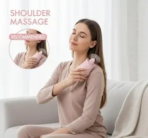 Cervical Massager Electric Massage Pillow for Women Focuses on Shoulders Neck Relief Home Use Valentine's Day Christmas Gift
