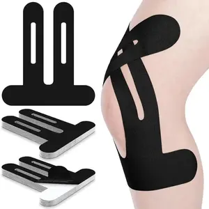 Sports Knee Pads, 10pcs/set Knee Muscle Sticker, Kinesiology Breathable Sports Tape, Athlete Running Knee Pads, Knee Muscle Sticker, Skin Care Tools