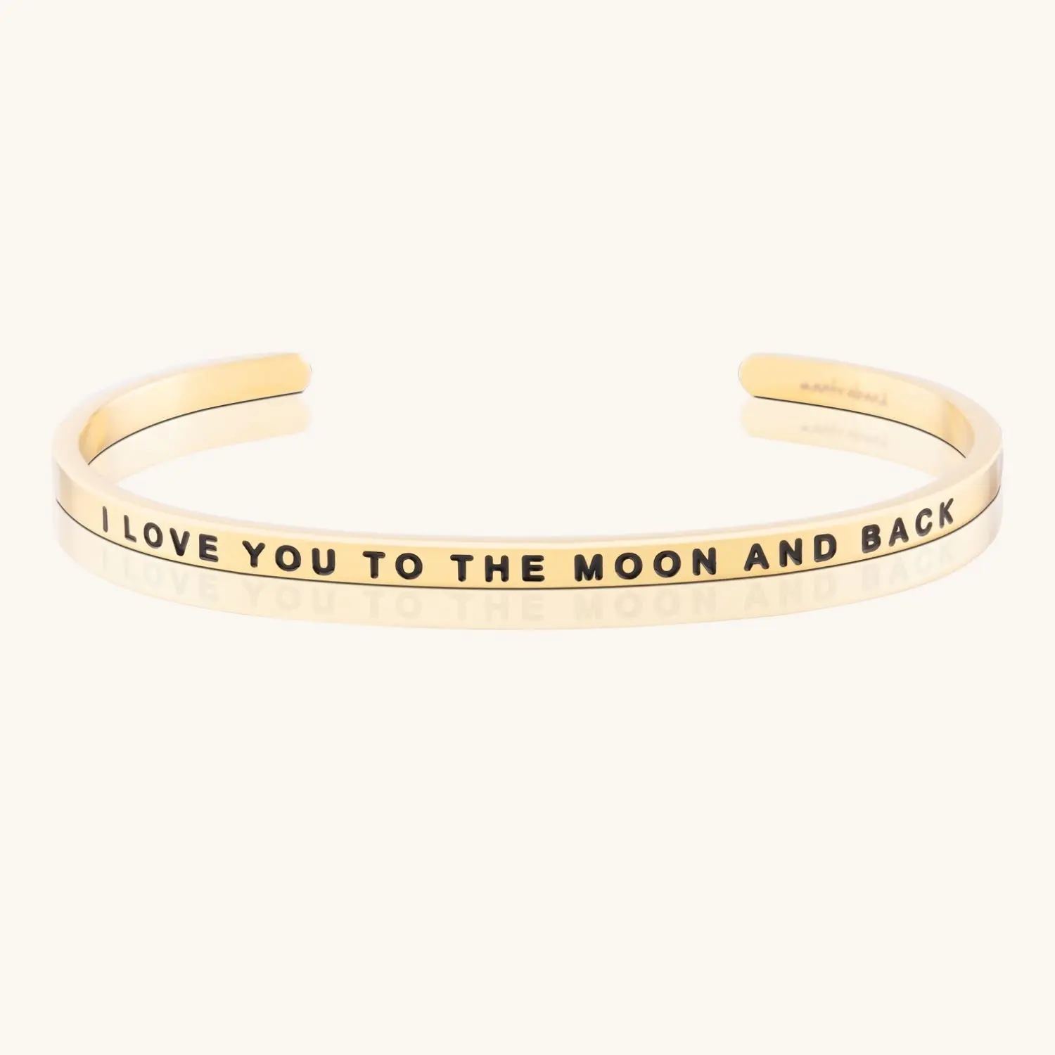 I LOVE YOU TO THE MOON AND BACK - MantraBand Inspirational Jewelry Adjustable Trendy Bracelet I LOVE YOU TO THE MOON AND BACK - MantraBand Inspirational Jewelry Adjustable Trendy Bracelet
