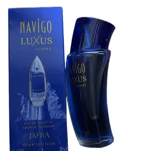 Jafra Navigo luxus 3.3 fl oz spray ,glass bottle and new box Eau de toilette men’s
