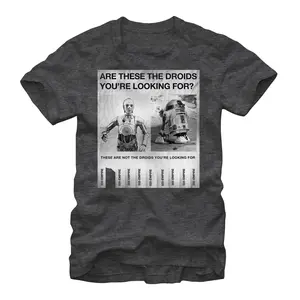 Men's Star Wars Droid Poster T-Shirt