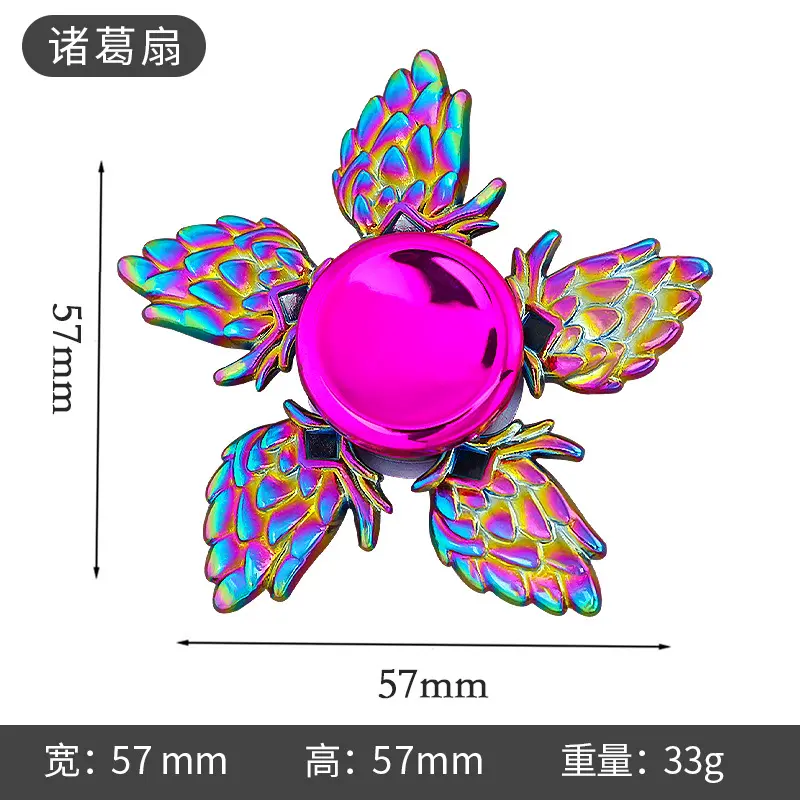 Colorful Zhuge Fan Suspension Box