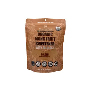Golden Monk Fruit Sweetener with Allulose Organic 16 oz