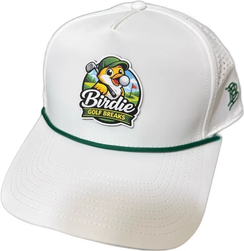Birdie Golf Breaks Hat - White