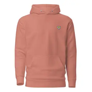 New Unisex Embroidered Crest Stuck In First Place Hoodie