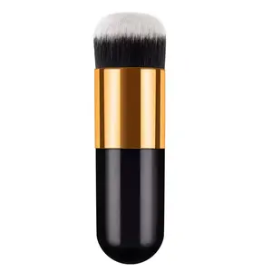 Xiaopang Dwen Small Round Head Soft Hair Powder Brush, Multi-Purpose Beauty Tool for Honey Application and Nail Dust Removal