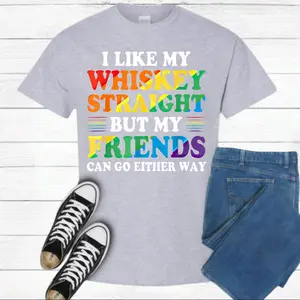 Pride Box 2-T-Shirt and Tumbler -Pride- Love is Love- Comfortable Summer Top and Tumbler Combo - Womenswear, Round Neck, Crewneck, Streetwear, Tshirt Women's Casual Cotton Check