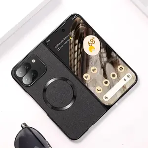 Please Select A Model To Purchase Folding Magnetic Case For Google Pixel 10/9 Pro Fold Wireless Charging Fabric Phone Case