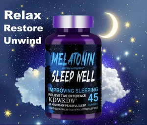 1bottle Melatonin gummies: Circadian Rhythm Reset Premium Sleep Supplement with - Deep Sleep Aid for Circadian Balance, Reduced Nighttime Awakenings - 45cell