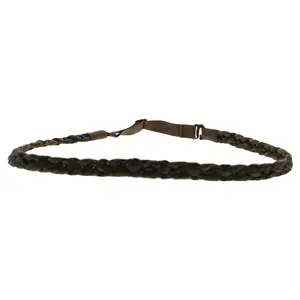 212 MAIN Women's Double Braided Stylish Headband - Elastic Band, Slip-On Ease, Hair Accessory, Model I0085817, Color R1416T Buttered Toast