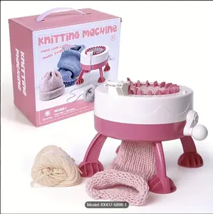 22Needle Star Cylinder Small DIY Hand Knitting Machine For Knitting Sweater Scarf Hat Hand Knitting Machine