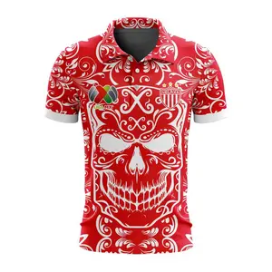 LIGA MX Club Necaxa Special Dia De Muertos Design Polo ST2302