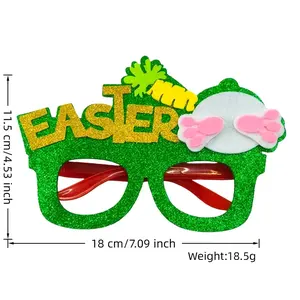 1PCS Party Glasses Plastic + Non-woven Fabric