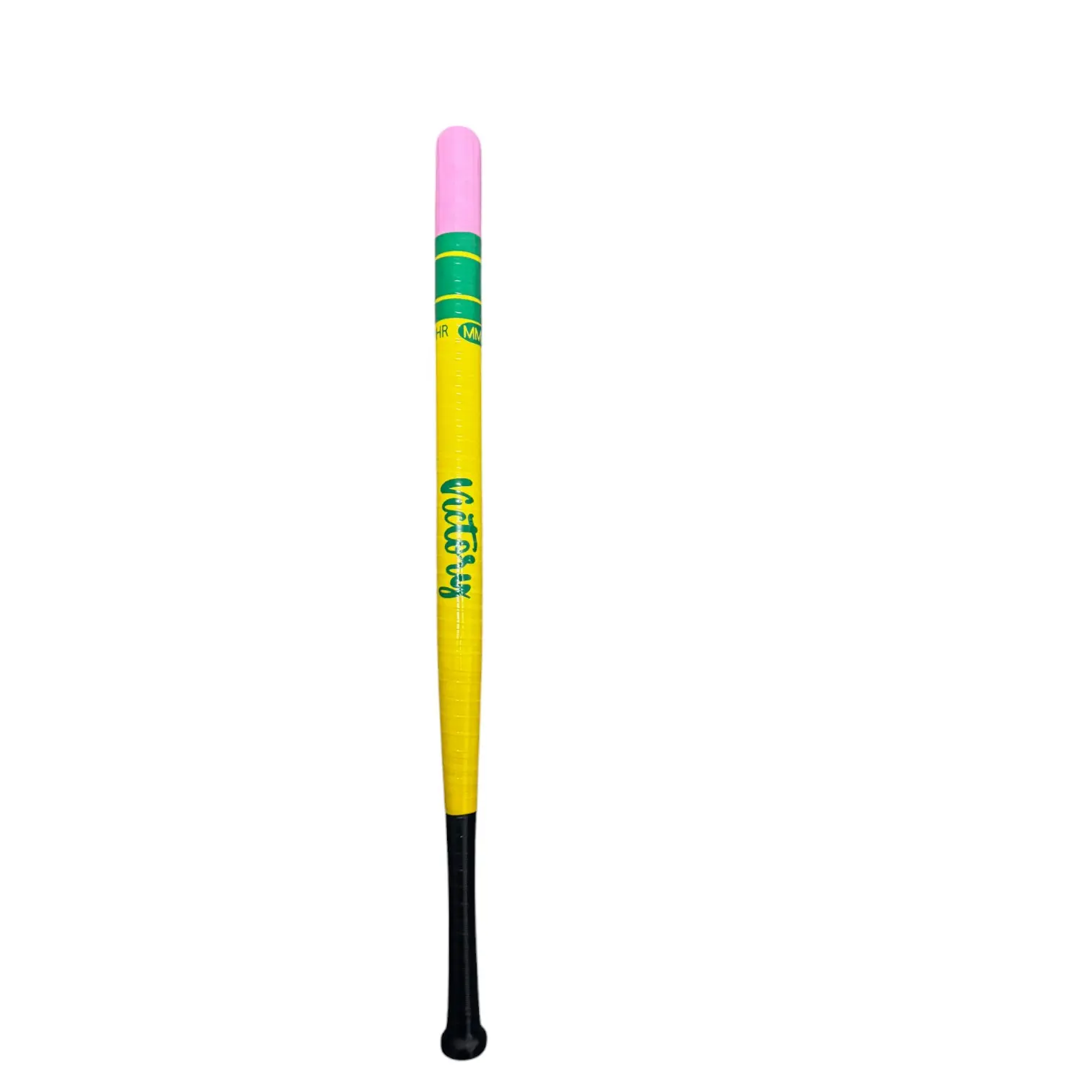 32 in Skinny Bat Pencil Wiffleball - Lightweight Plastic Durable Youth Baseball Training Equipment, Adhesive Vinyl Stickers, Comfortable Grip, Good Ball Control, Personalized Label, Handmade by 2 Baseball Lovers, Handmade By Two Baseball Lovers