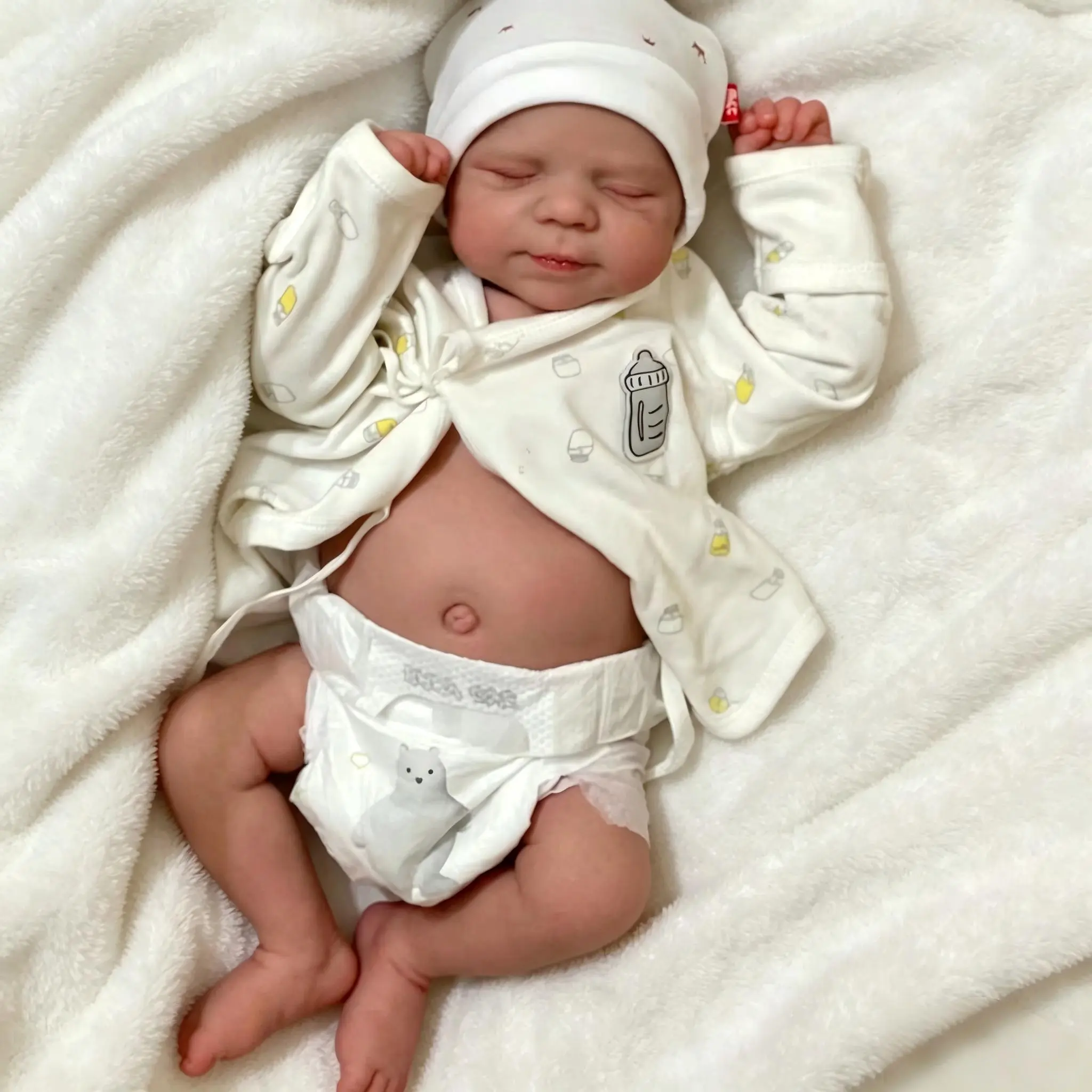 Reborn Baby Dolls Girl Full Body 18inch Realistic Baby Doll Anatomically Correct, Real Baby Doll That Look Real Life Reborn Dolls with Accessories