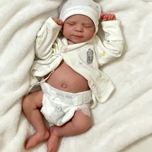Reborn Baby Dolls Girl Full Body 18inch Realistic Baby Doll Anatomically Correct, Real Baby Doll That Look Real Life Reborn Dolls with Accessories