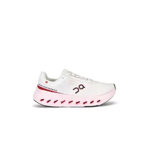 On Cloudsurfer Next Sneaker in Peony & Ivory