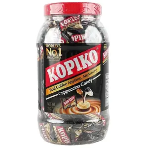 Kopiko Cappuccino Candy – Bold-Tasty Hard Candy from Indonesia with Real  Extract – A Satisfying Boost for On-the-Go Energy (28.2oz Jar) Coffee