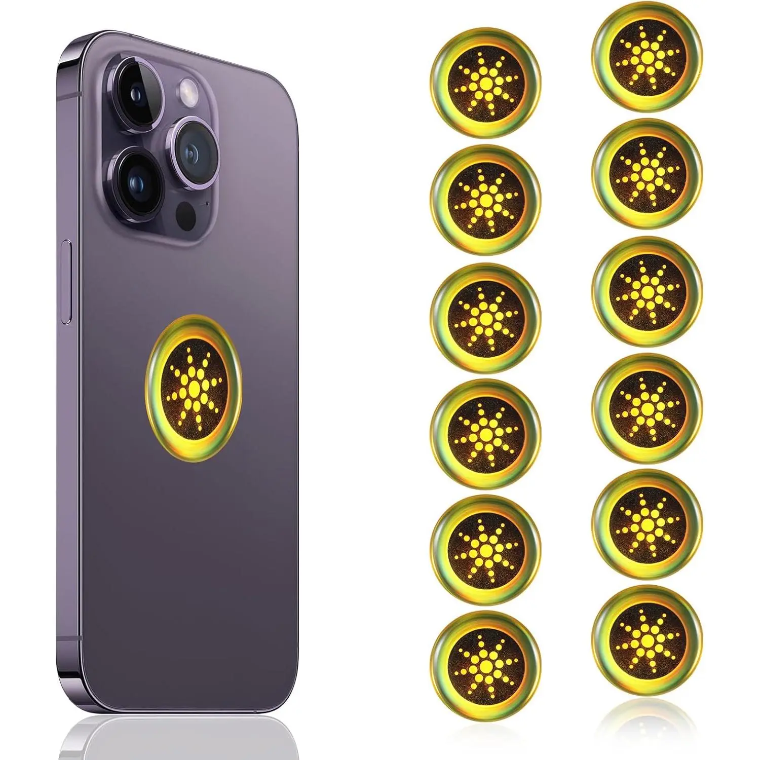 12 PCs Phone Sticker, PhoneShields for Smart Phone Laptops Computer iPad and Electronic Devices,Phone Accessories