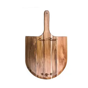 Toscana Pizza Planet 22" Acacia Pizza Peel Serv ing Paddle
