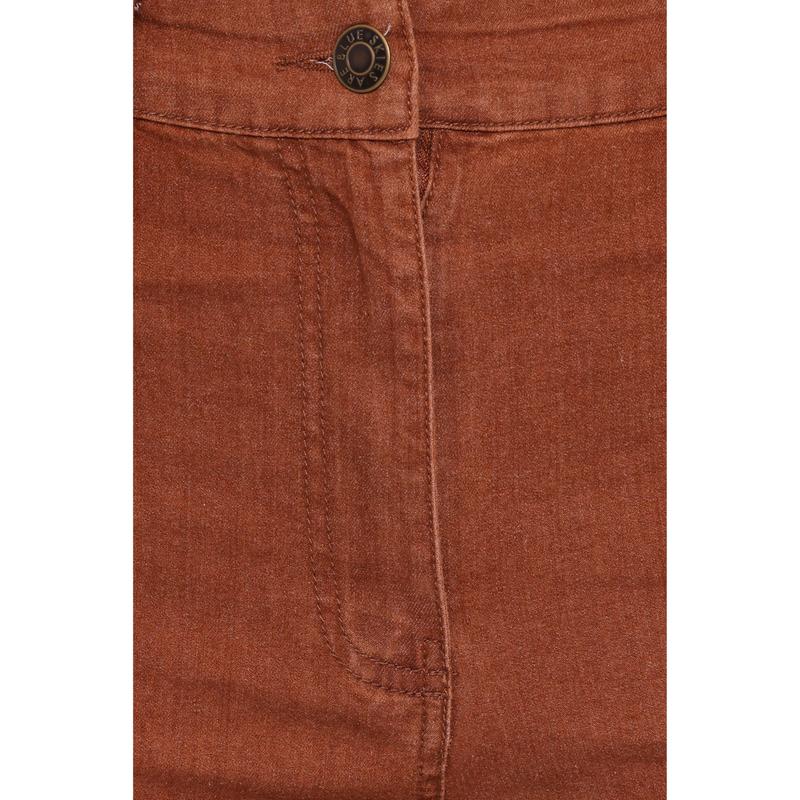 Hayes Wide Leg Pant - Mocha Brown