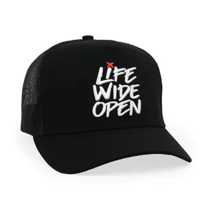 LWO Red X Curved Brim  Embroidery Hat