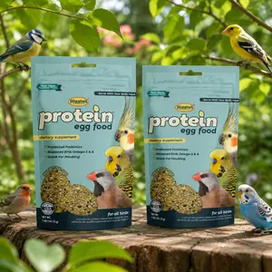 2 pack Protein Egg Food, 5 Ounces, for All Birds