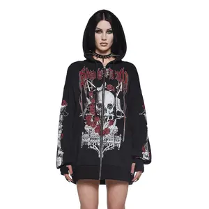 Shadow Of Death Zip-Up Hoodie