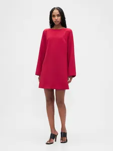 Gap Women's Boatneck Mini Shift Dress