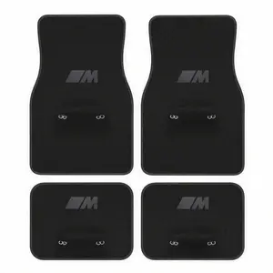 [New Product Special Offer] 4-piece stylish automotive floor mats, suitable for Mercedes-Benz, BMW, Audi, and most SUV and sedan models. A perfect birthday gift for car enthusiasts and fellow car lovers.