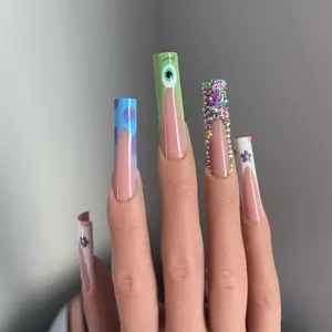 Monster inc press on nails