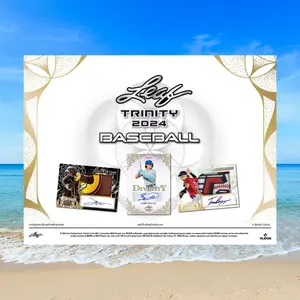 2024 Leaf Trinity Baseball Hobby Box (6 Autos Per Box!)