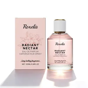 Jasmine Honey Perfume 3.38oz, Natural Fresh Scent, Floral Natural Fragrance, Long-Lasting Fragrance, Daily Date Charm, Commute Portable Atmosphere, Unisex