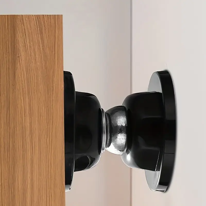Premium Magnetic Door Stopper for Strong Hold - Easy Installation, No Drilling Required - Ideal for Wall and Floor Mounting - Keep Doors Open with This Shortened Magnetic Door Stopper Door Hardware