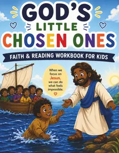 God’s Little Chosen Ones: Faith & Reading Workbook for Kids: Bible Stories, Grammar, Vocabulary & Writing Practice for Ages 6–10
