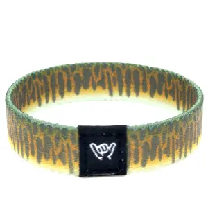 Smallmouth Bass Skin Wristband Bracelet