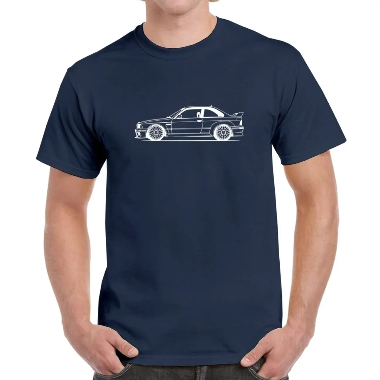 M Car Seating on BS LM Red Cap Wheels Silhouette Unisex T-Shirt Sweatshirt Hoodie, Car Enthusiast and Fans Gift