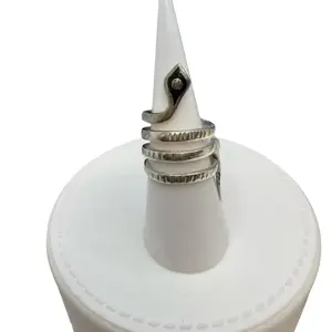 925 sterling silver ring #6 high quality solid silver Mexican silver can be 7 can adjust)( anillo de plata Mexicana Alta calidad talla 6-7 Alta calidad