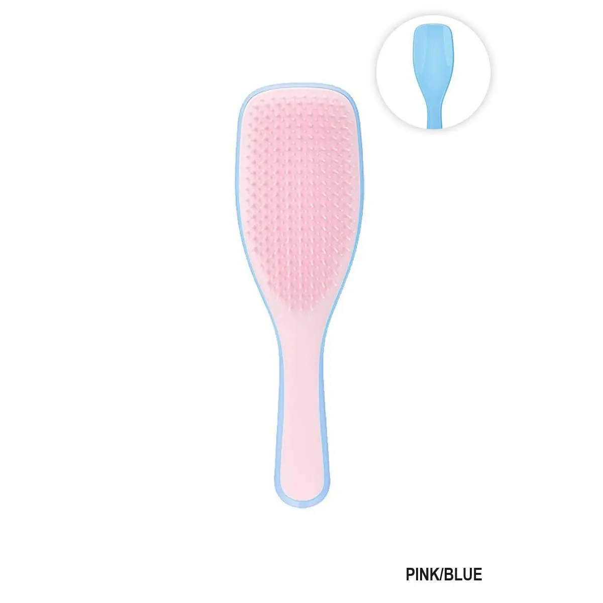 Detangling Hair Brush - Ultimate Wet & Dry Bendable Silicone Hair Comb, Pink/Blue, Detangling Brush, Bendable Silicone Hair Brushes & Combs