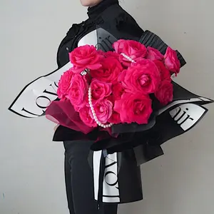 New for Valentines**Flower Wrapping Paper Color, Love in the Air,  Waterproof, 23″x 23″, 20 sheets per pack, Various Colors