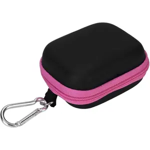 Essential Oil Carrying Case, Portable Mini Travel Essential Oil Storage Bag Organizer For Travel Cases Makeup-Travel-Cases-And-Holders Storage Bag Holds 6 5ML Bottles