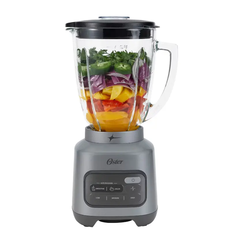 Oster 8-Cup Party Jar 3-Speed Blender, Large Capacity Countertop Blender with Durable Jar, 3-Speed Settings for Smoothies, Shakes, Frozen Drinks, Sauces, Dips and Everyday Kitchen Food Preparation