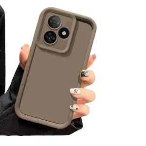 For Honor X5c/X5c Plus/X5d/X5d Plus phone case anti drop protective cover, luxurious candy frosted soft shell, ideal for daily use,durable protective cover, fashionable phone accessories, matte color phone case, durable and lightweight design, simple m