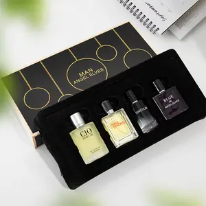 Men's Perfume Gift Box Set 30ML X 4, Blue Earth Men's Four-Piece Set, Passionate Gentleman Fresh Cologne, Long-Lasting Fragrance, Fragrance Sets
