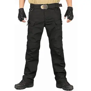 HOMUG Men's Lightweight Cargo Pants – Sturdy and durable, featuring large-capacity zippered pockets and straight-cut hems. Available in multiple colors, they are ideal for spring and autumn wear.