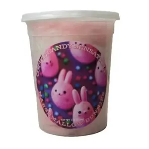 Marshmallow Bunnies Gourmet Cotton Candy - Cotton Candy Sensations 200+ Flavors - Party Favors