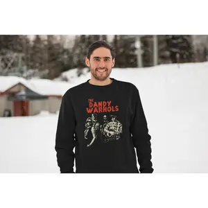 Art The Dandy Warhols Trending Unisex Sweatshirt & Hoodie, DTG Digital Print, ALL SIZE, 50% Cotton 50% Polyester